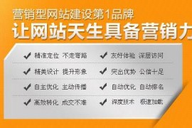 营销型网站建设方案